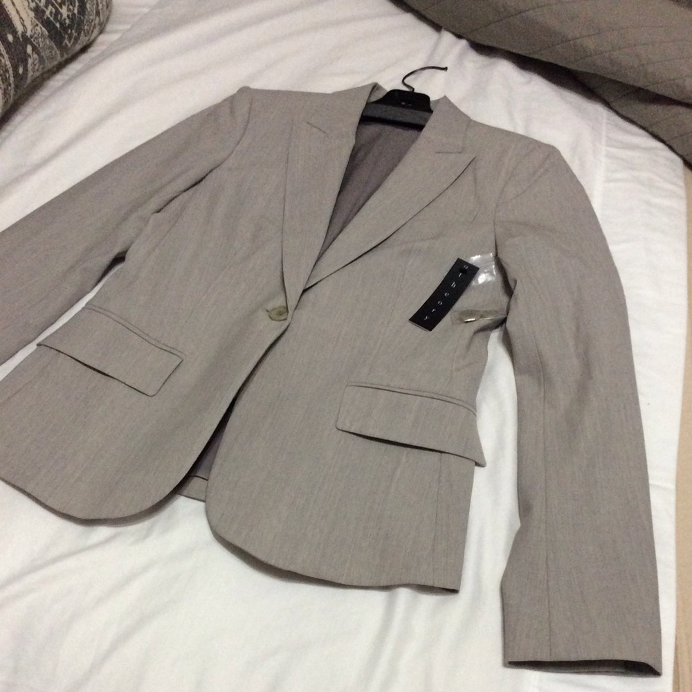 THEORY Sleek Blazer Gray Size 4
